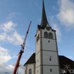 Die reformierte Kirche in Teufen/CH.